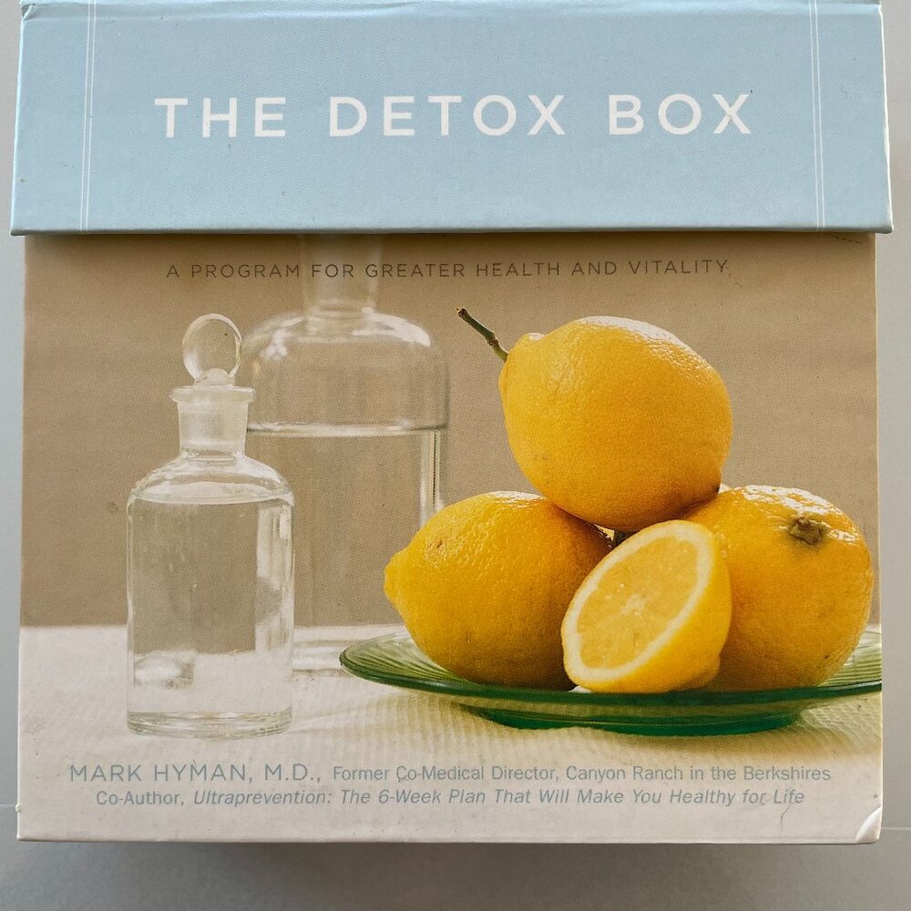 The Detox Box A Program for Greater Health and Vitality by Mark Hyman
